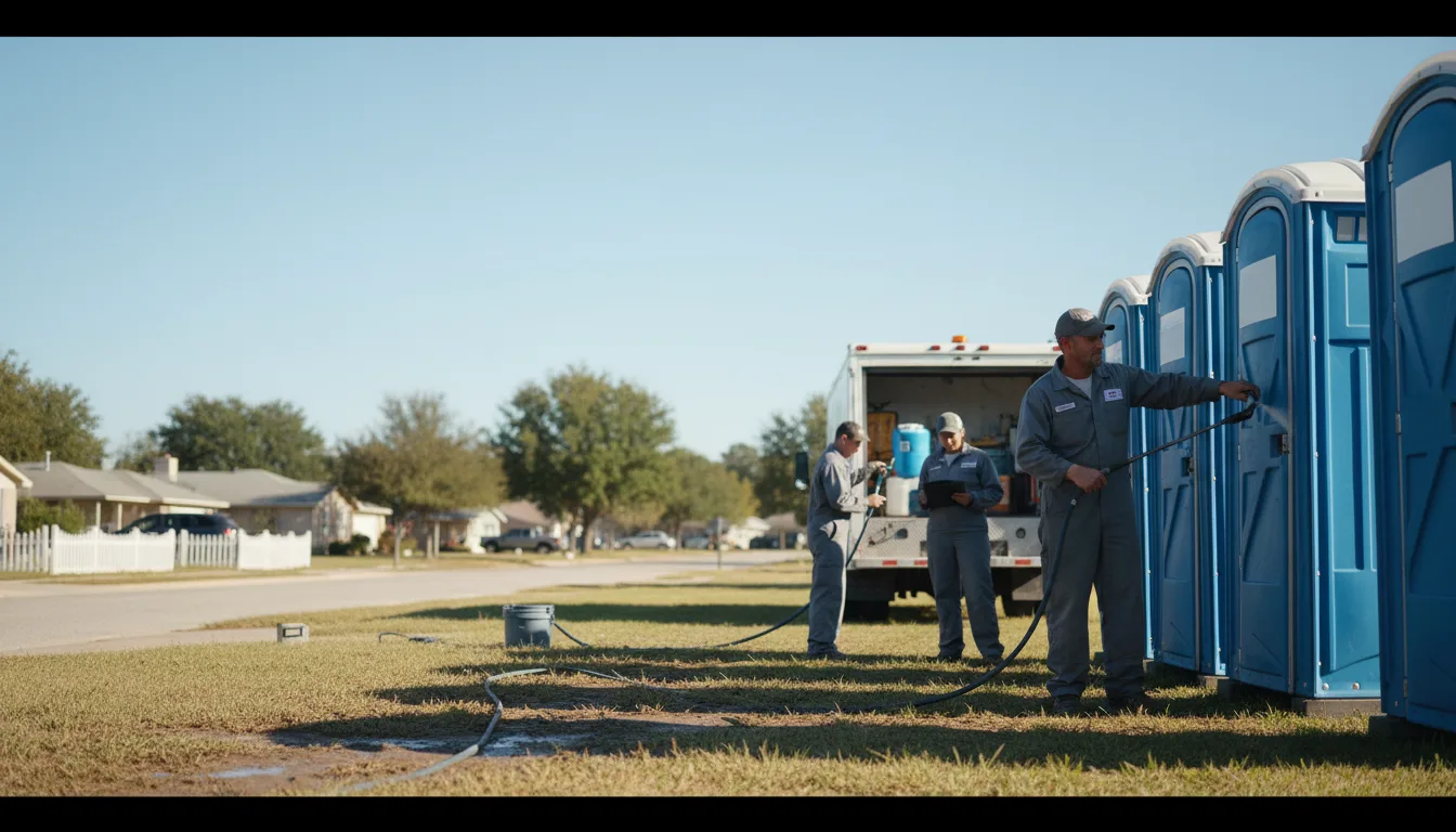 Long-Term Portable Toilet Rental in Goshen, CA near me